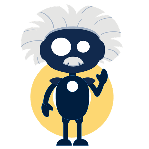 StudyBru mascot peeking at the conversation